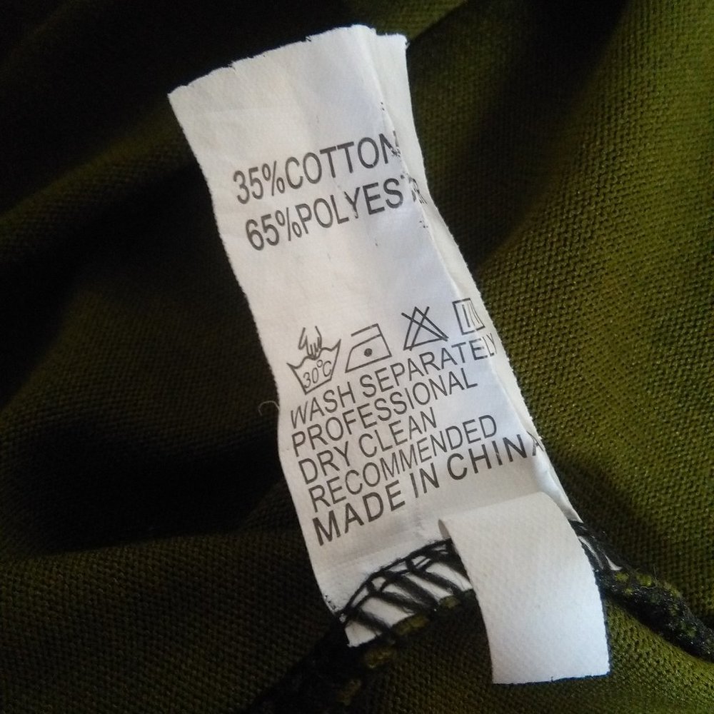 Drop Shoulder Pocket Patchwork Top - Picture 4 of 5